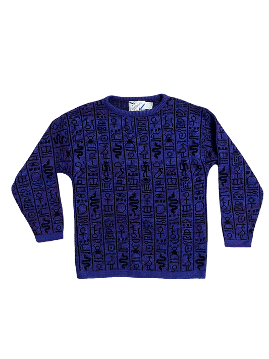 Hieroglyphics Knit Sweater
