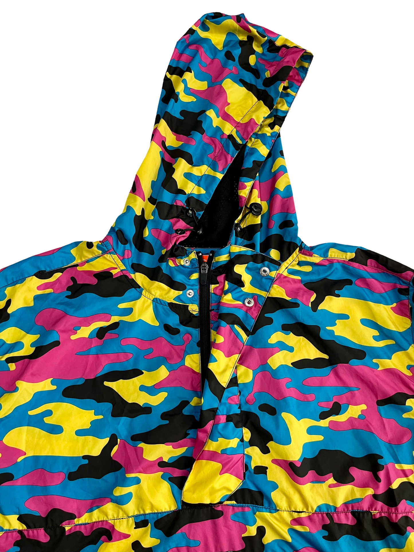 Colorful Camo Windbreaker