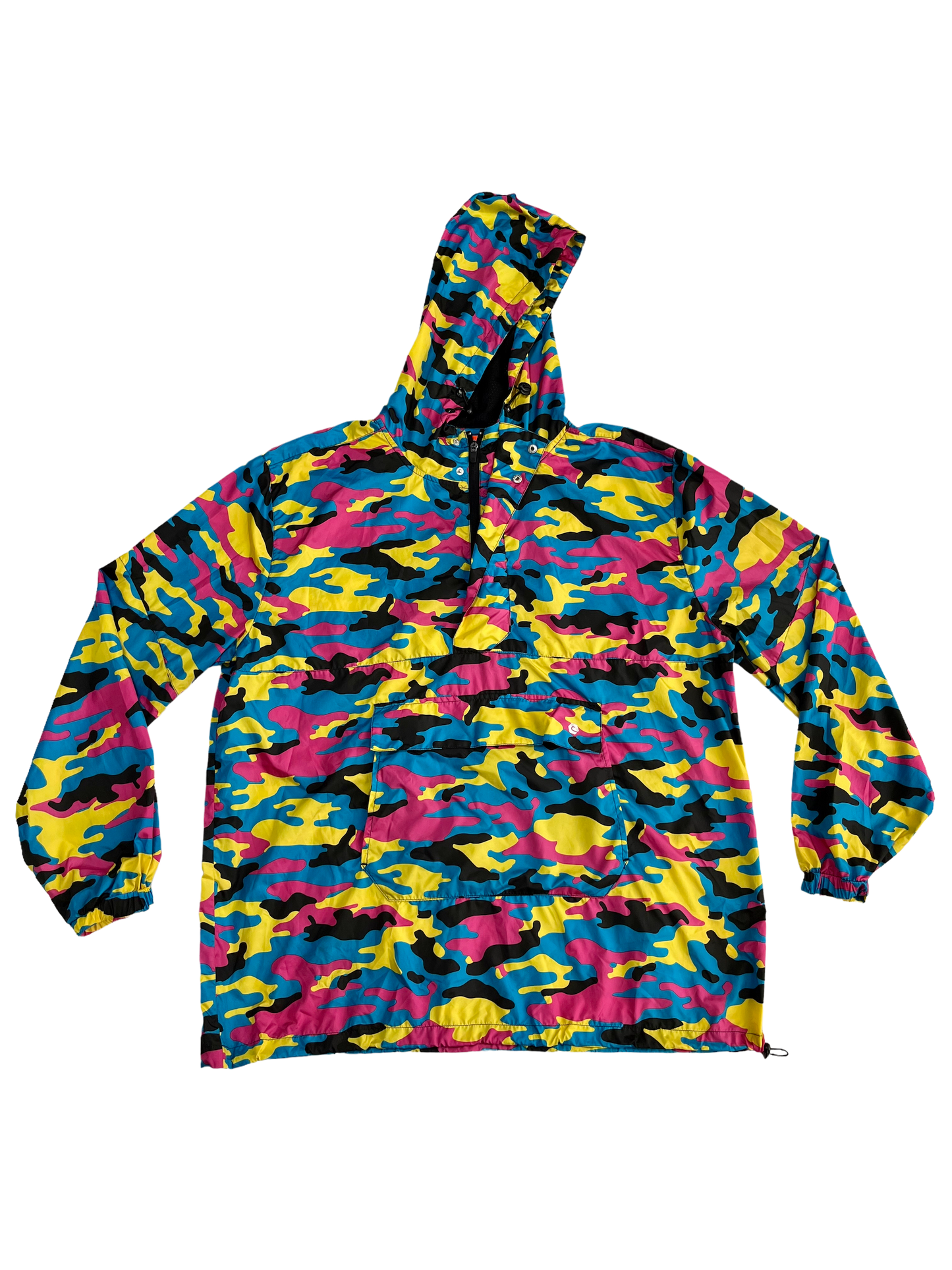 Colorful Camo Windbreaker