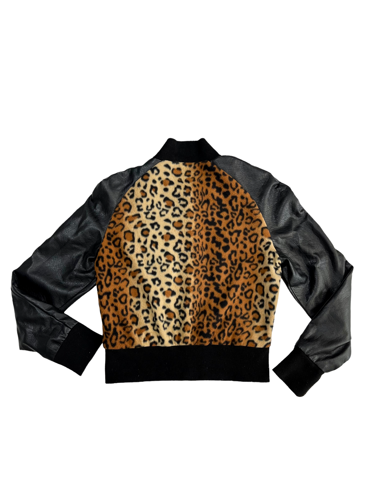 Cheetah & Leather Jacket