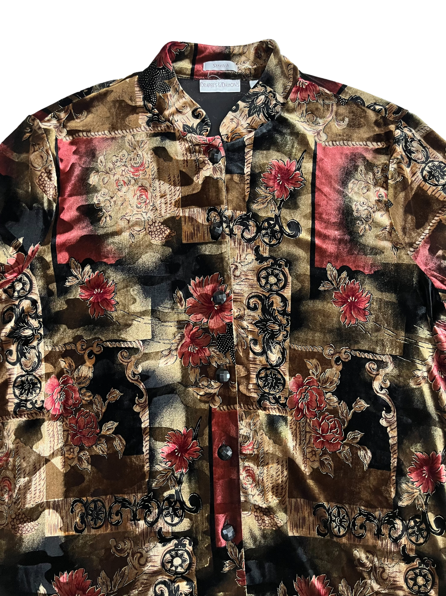 Vintage Velvet Floral