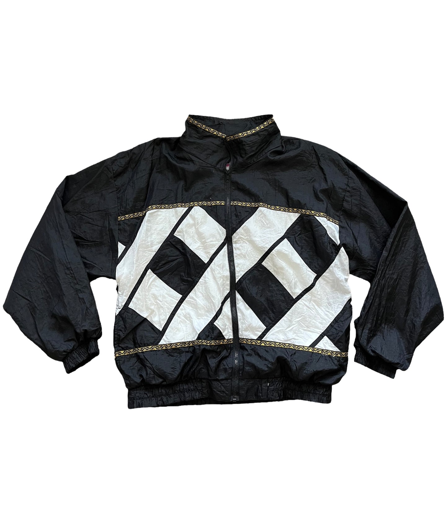 Checkered Windbreaker