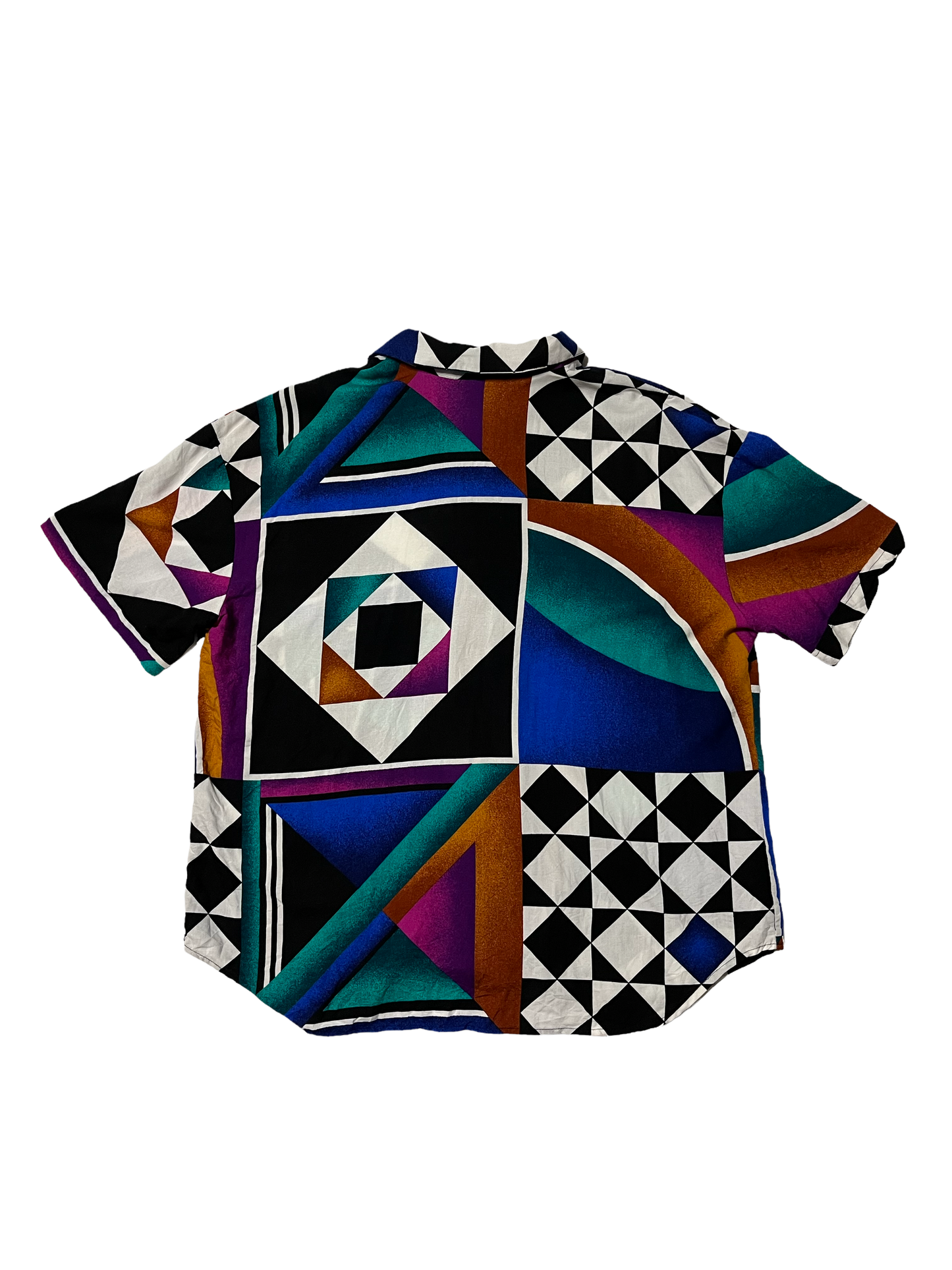 80's Laser Button Down