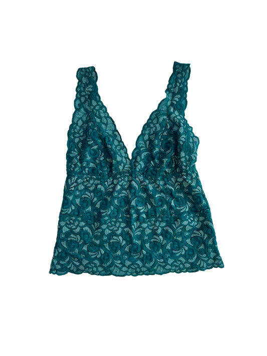 Teal Lace Bralette