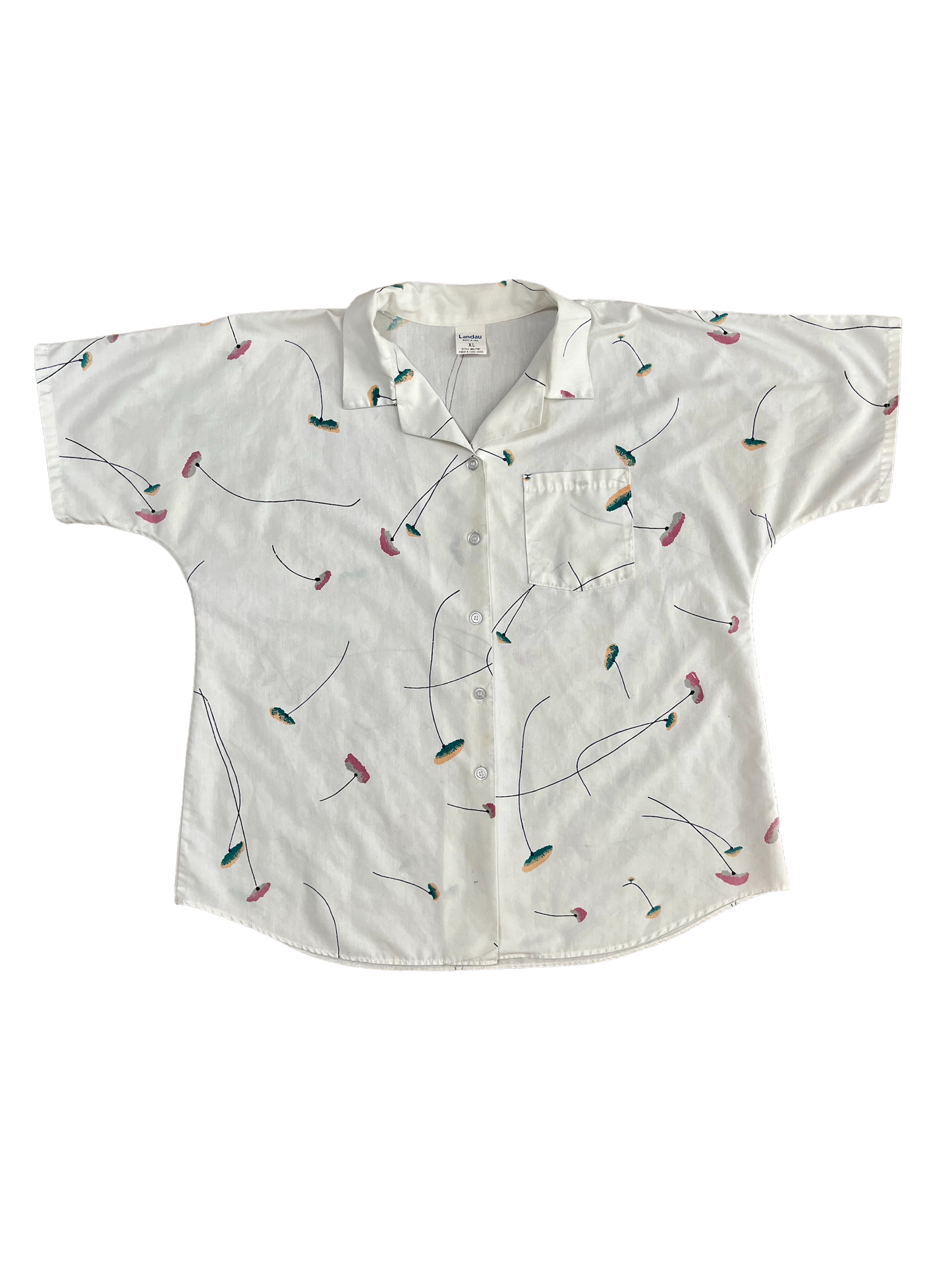 Spring Blossom Button Down